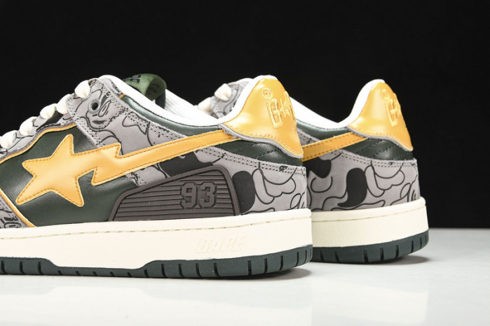 a bathing ape bape sta low copshoe bp-029