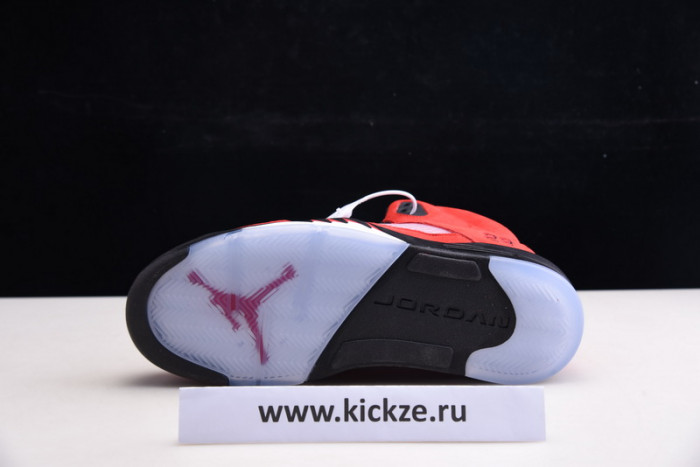 air jordan 5 raging bull 2021 red suede dd0587-600