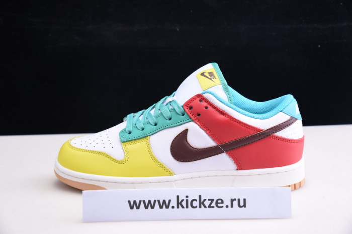 nike dunk lof free 99 white dh0952-100