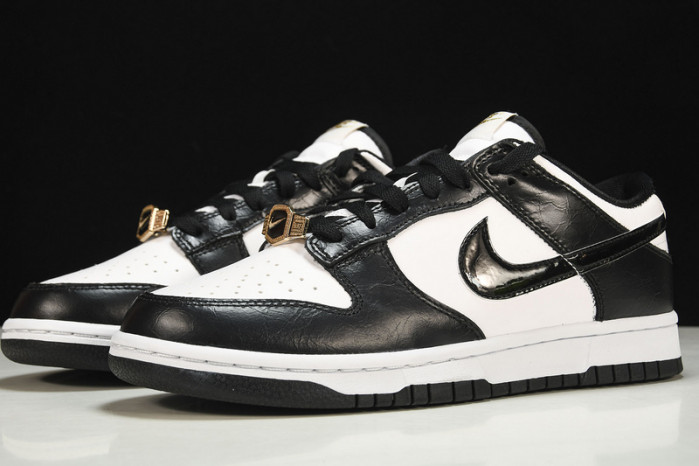 nike dunk low world champs black white dr9511-100