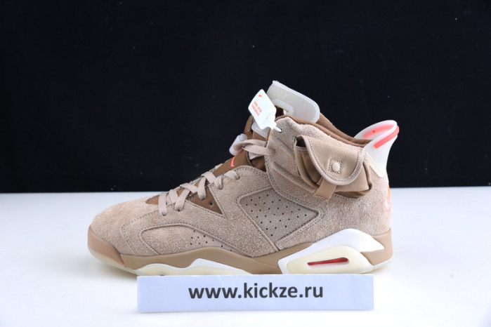 jordan 6 retro travis scott british khaki - dh0690-200