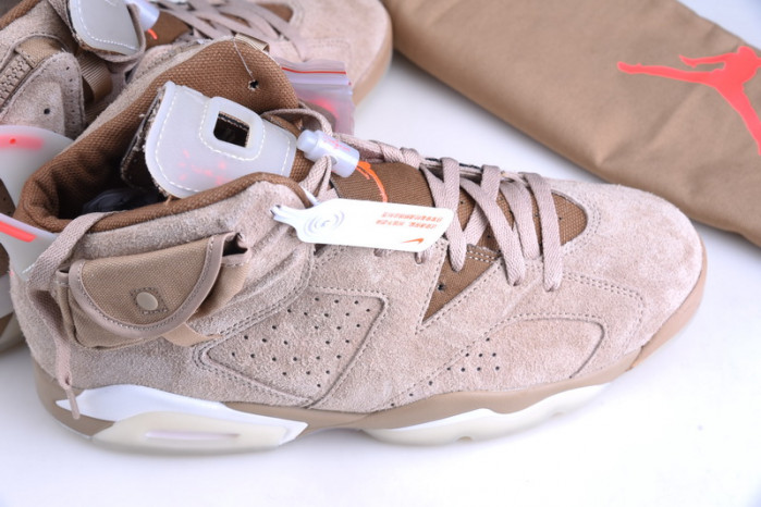 jordan 6 retro travis scott british khaki - dh0690-200