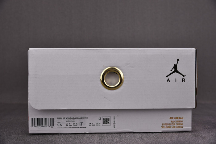 jordan 6 retro gold hoops (w) - dh9696-100
