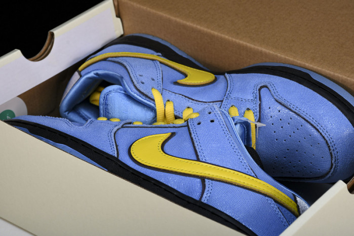 the powerpuff girls x nike sb dunk low “bubbles” fz8320-403