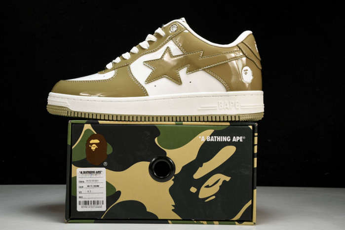a bathing ape bape sta low copshoe bp-207