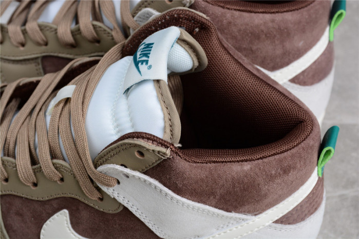 nike dunk high light chocolate - dh5348-100