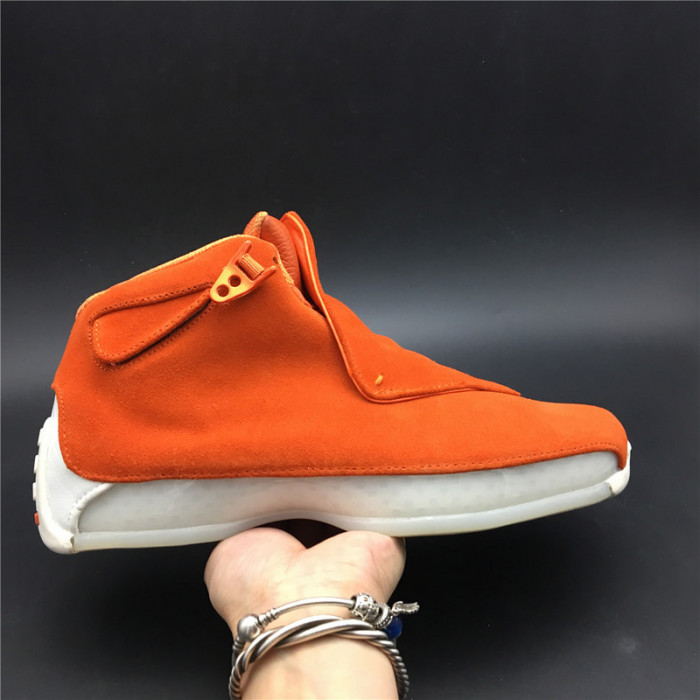 jordan 18 retro campfire orange - aa2494-801