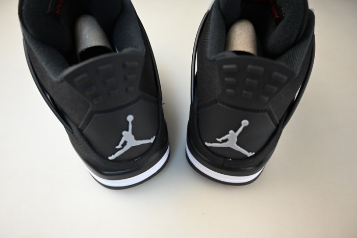 air jordan 4 black canvas dh7138-006