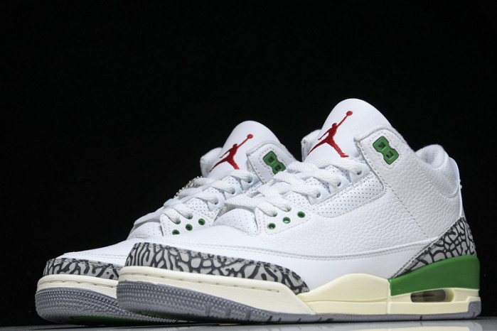 air jordan 3 lucky green wmns ck9246-136