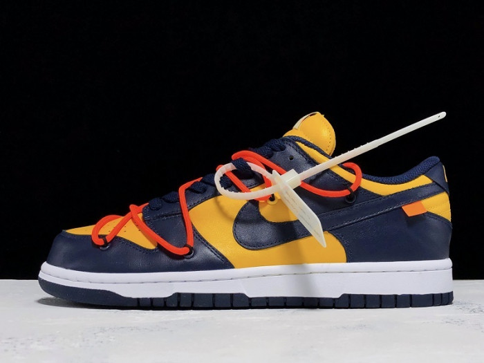 nike dunk low of michigan - ct0856-700