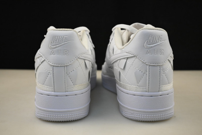 billie eilish nike air force 1 triple white dz3674-100