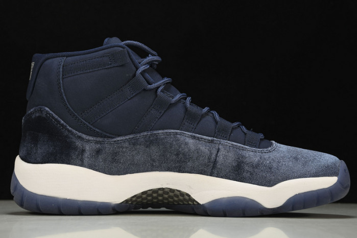 air jordan 11 wmns "midnight navy" ar0715-441