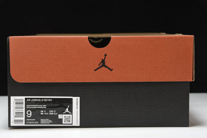 air jordan 12 stealth ct8013-015