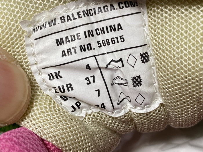 bl trainers track 2.0 pink green 565615 w2gn3 9534