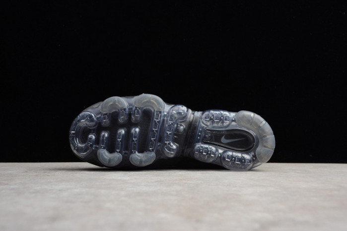 nike air vapormax flyknit 2.0 running sneakers black/grey mens 942842-001