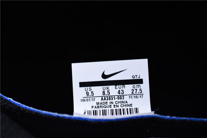 of x nike air vapormax fk black aa3831-002